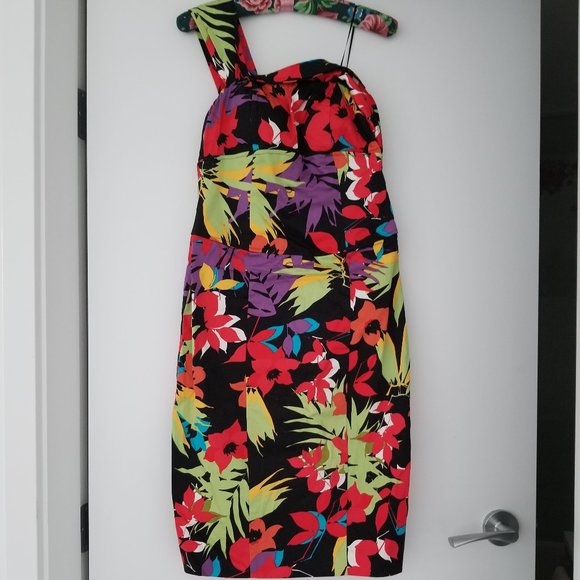 Cache one shoulder dress - Size 6 - Picture 1 of 4
